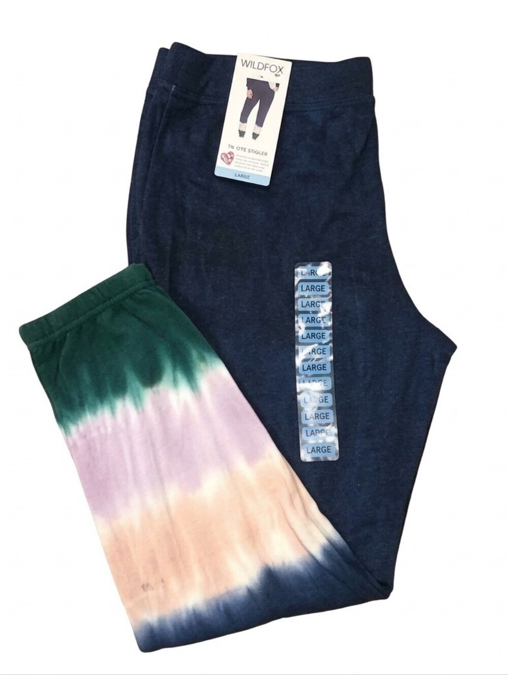 NWT, Wildfox Tie-Dye jogger, Size L